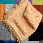 Free Knitting Pattern for a Lacy Edge Baby Blanket