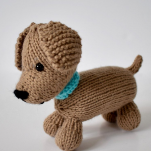 Free Knitting Pattern for a Loyal Puppy