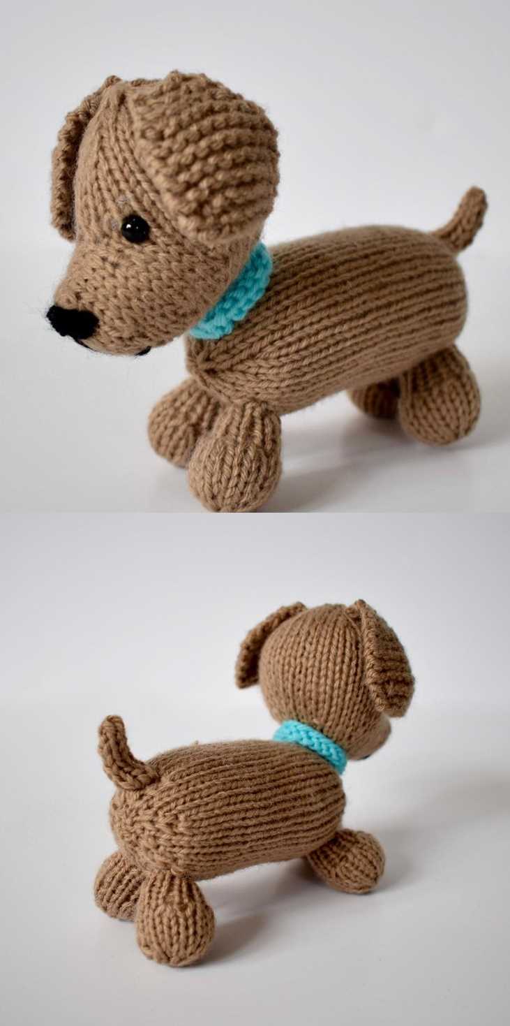 Free Knitting Pattern for a Loyal Puppy