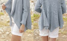 Free Knitting Pattern for a Seaside Dreamer Lace Cardigan