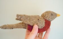 Free Knitting Pattern for a Spring Robin Pattern