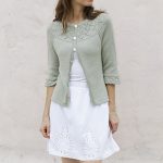 Free Knitting Pattern for a Summer Evening Cardigan