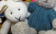 Free Knitting Pattern for a Sunny Bunny Rabbit Toy