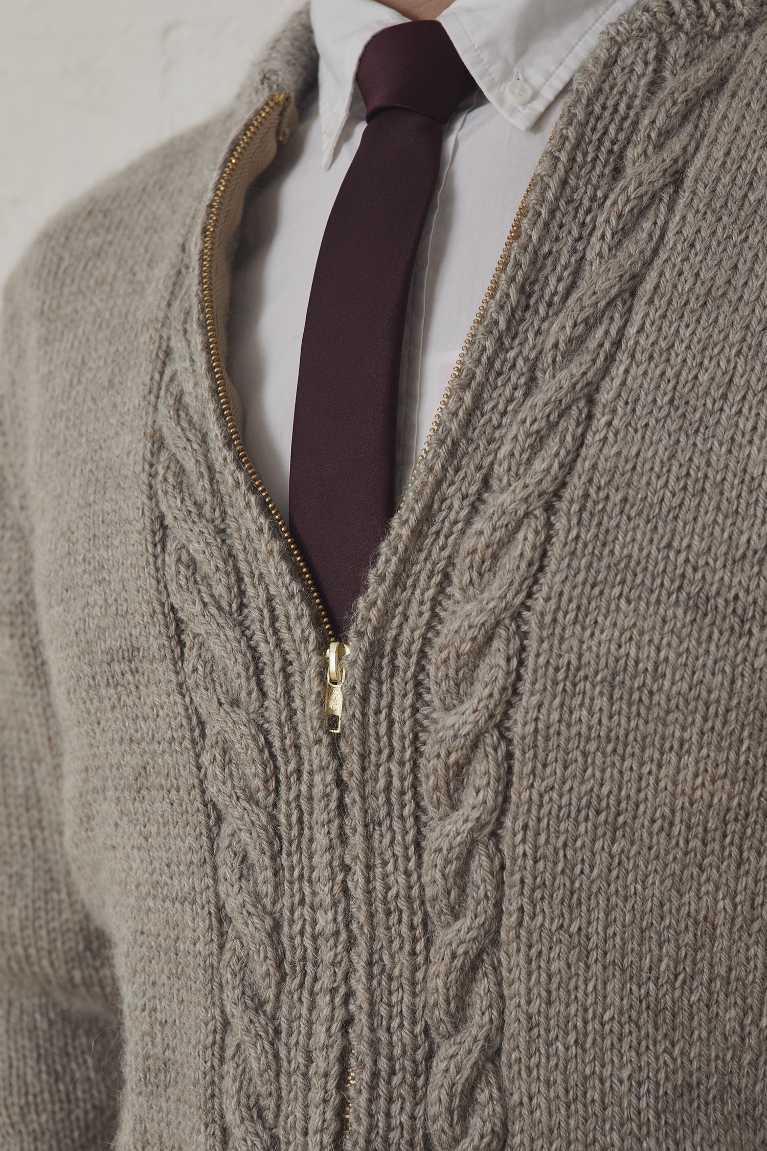 Free Men's Knitting Pattern for a Neighborly Cardigan