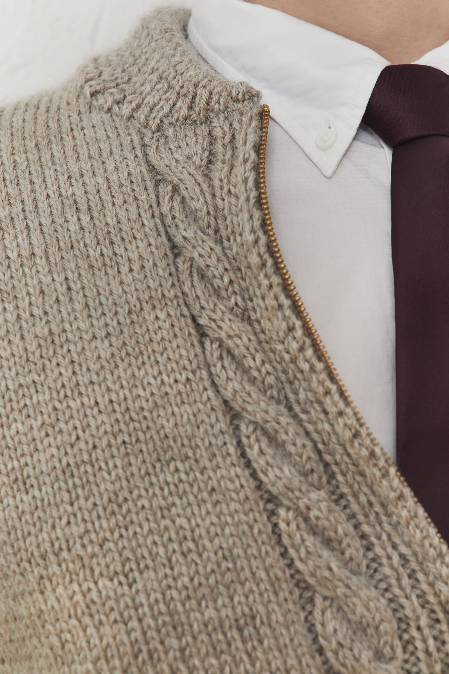 Free Men's Knitting Pattern for a Neighborly Cardigan