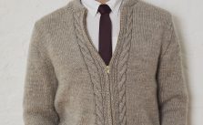 Free Men’s Knitting Pattern for a Neighborly Cardigan