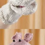 Free Pattern for a Mouse and Piglet Hand Puppet