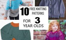 10 Free Knitting Pattern for 3 Year Old