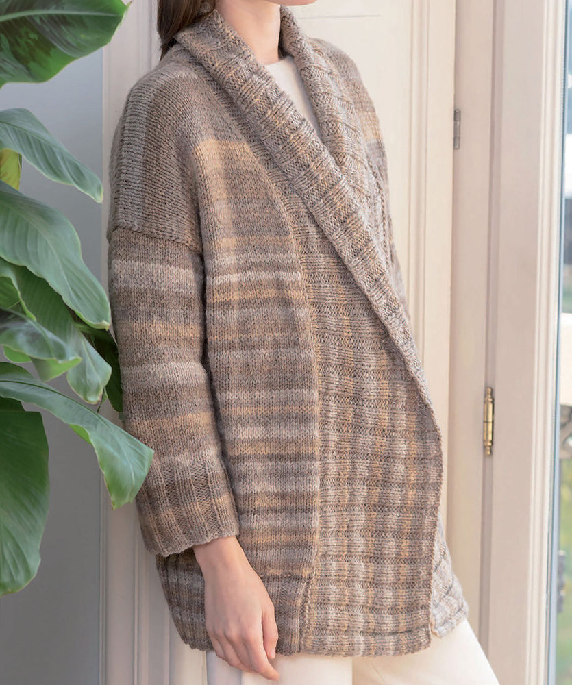 Free Knitting Pattern for a Toscana Cardigan