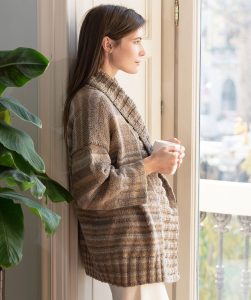 Free Knitting Pattern for a Toscana Cardigan