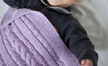 Free Baby Knitting Pattern for a Tathra Blanket