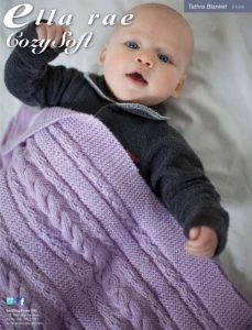 Free Baby Knitting Pattern for a Tathra Blanket
