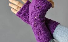 Free Knitting Pattern for Flight of Fancy Mitts