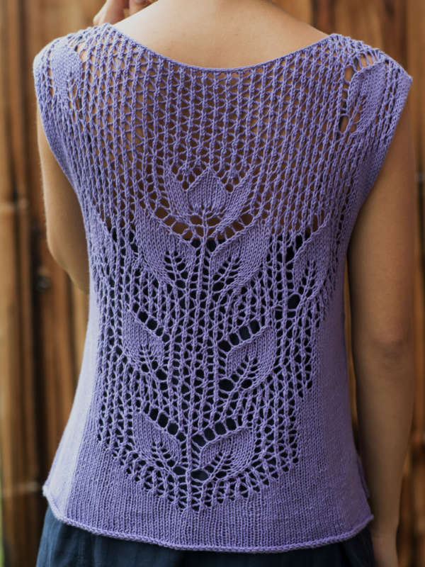 Free Knitting Pattern for Marsh Lace Top Knitting Bee