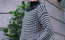 Free Knitting Pattern for a Abbraccio Colorwork Sweater