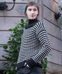 Free Knitting Pattern for a Abbraccio Colorwork Sweater