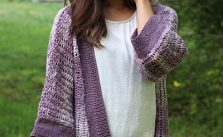 Free Knitting Pattern for a Cassia Cardigan