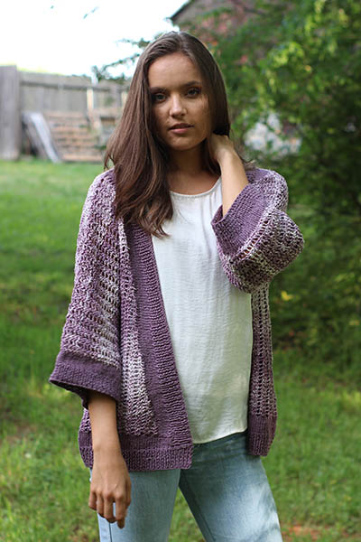 Free Knitting Pattern for a Cassia Cardigan