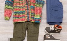 Free Knitting Pattern for a Child’s Little Scholar Cardigan