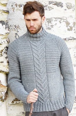 24+ Men's Cable Knit Sweater Pattern Free - Knitting Bee