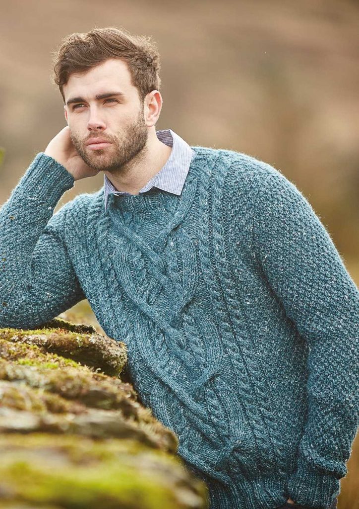 24+ Men's Cable Knit Sweater Pattern Free - Knitting Bee