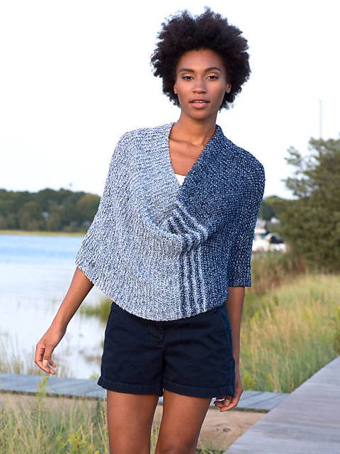 Free Knitting Pattern for a Poncho Archer