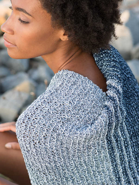 Free Knitting Pattern for a Poncho Archer