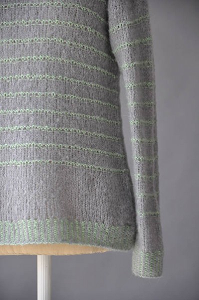 Free Knitting Pattern for a Ridgeline Pullover