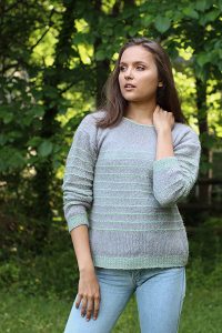 Free Knitting Pattern for a Ridgeline Pullover
