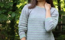 Free Knitting Pattern for a Ridgeline Pullover
