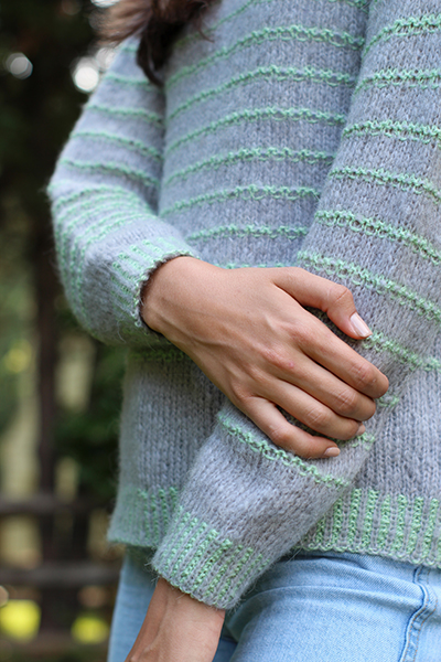 Free Knitting Pattern for a Ridgeline Pullover