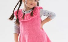 Free Knitting Pattern for a Rockin’ the Ruffles Tunic