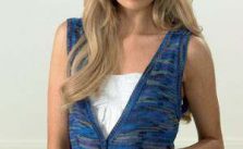 Free Knitting Pattern for a Simple Waistcoat