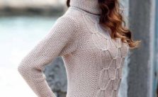 Free Knitting Pattern for a Sporty Pullover