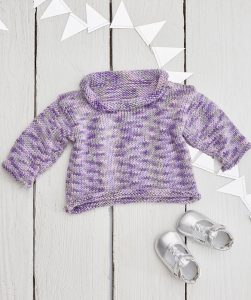 Free Knitting Pattern for a Sweet Little Baby Sweater