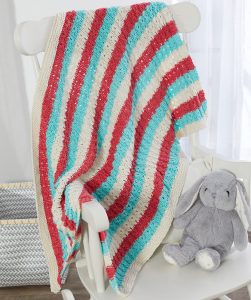 Free Knitting Pattern for a Sweet and Cozy Baby Blanket 1