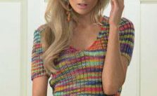 Free Knitting Pattern for an Easy Rib Top