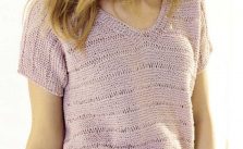 Free Knitting Pattern for an Easy Summer Tee