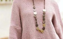 Free Knitting Pattern for an Oversized Seed Stitch Sweater