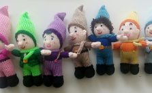 Free Toy Knitting Pattern for a Seamless Dwarf
