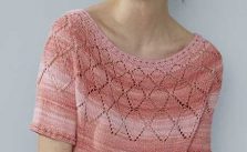 Free Knitting Pattern for a Top Down Shirt