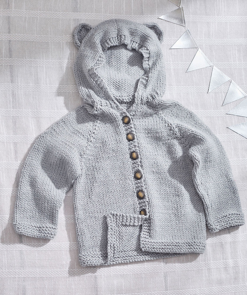 Free Knitting Pattern For Baby Cardigans