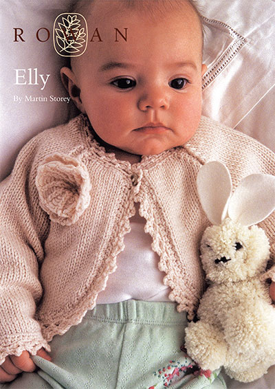 Elly Baby Cardigan Free Knitting Pattern