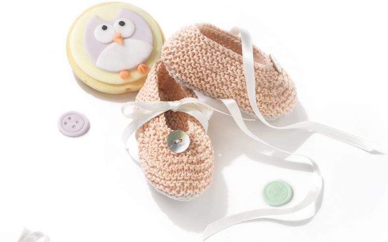 Free Knitting Pattern for Baby Booties