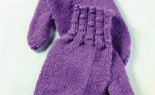 Free Knitting Pattern for Feminine Mittens