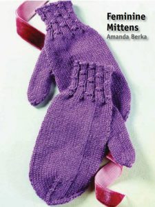 Free Knitting Pattern for Feminine Mittens