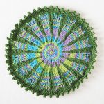 Free Knitting Pattern for Fiore Washcloth