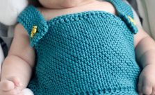 Free Knitting Pattern for Landon Baby Vest