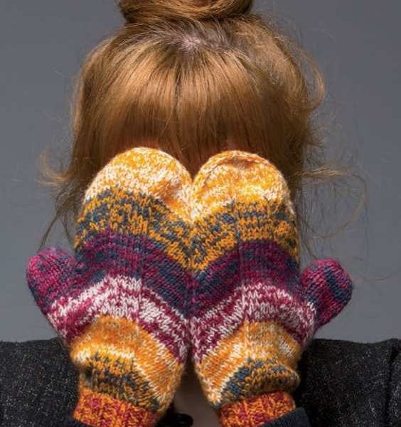 Free Knitting Pattern for Sienna Mittens