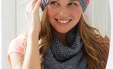 Free Knitting Pattern for a Beanie and Cowl Set